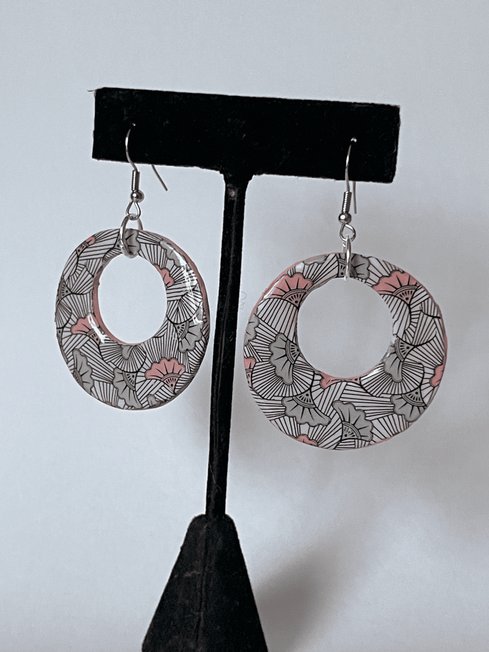 Arete hueco fleur de marriage - 2