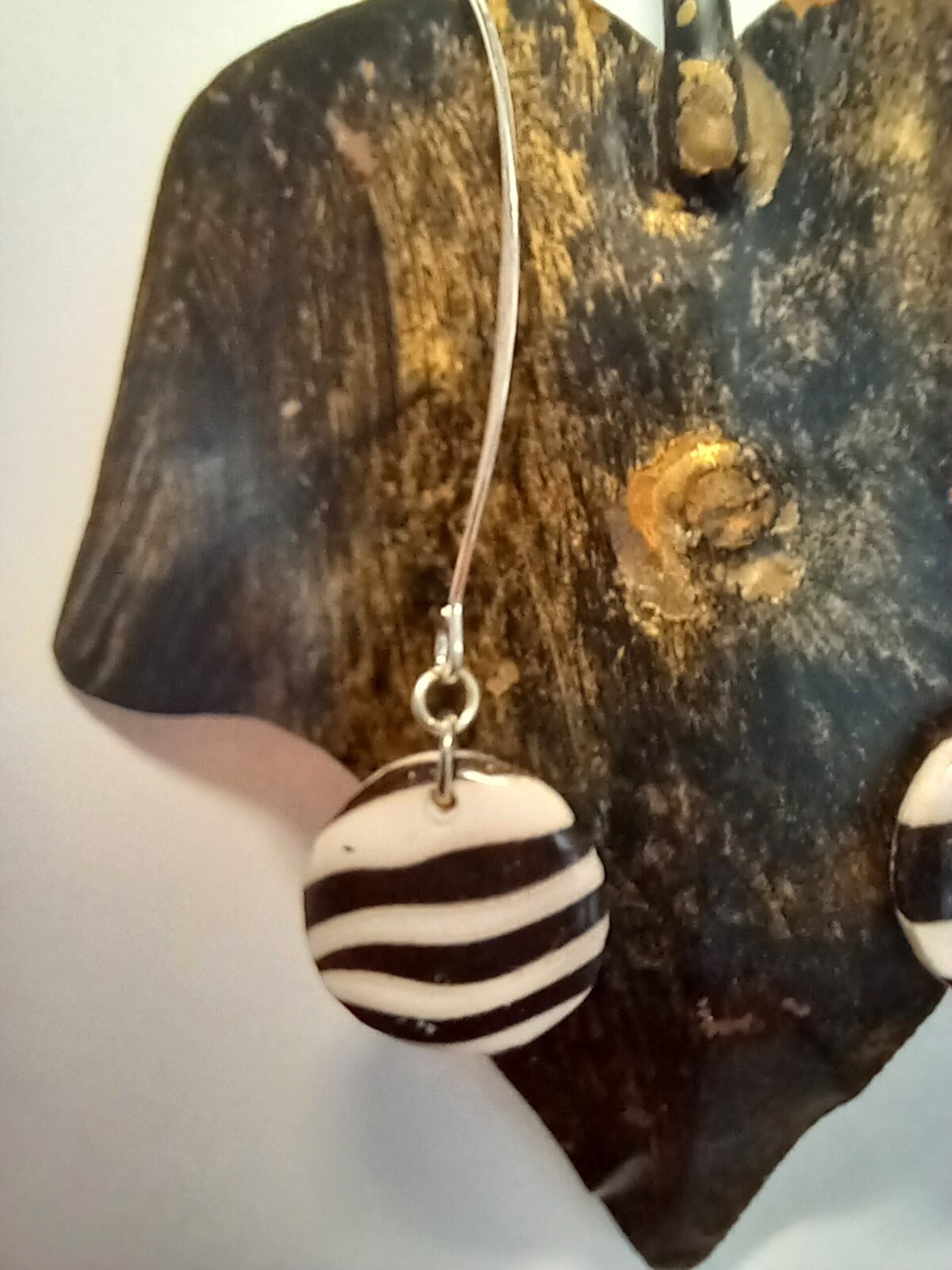 Animal print punto colgante - 3